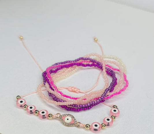 Confidence bracelet set